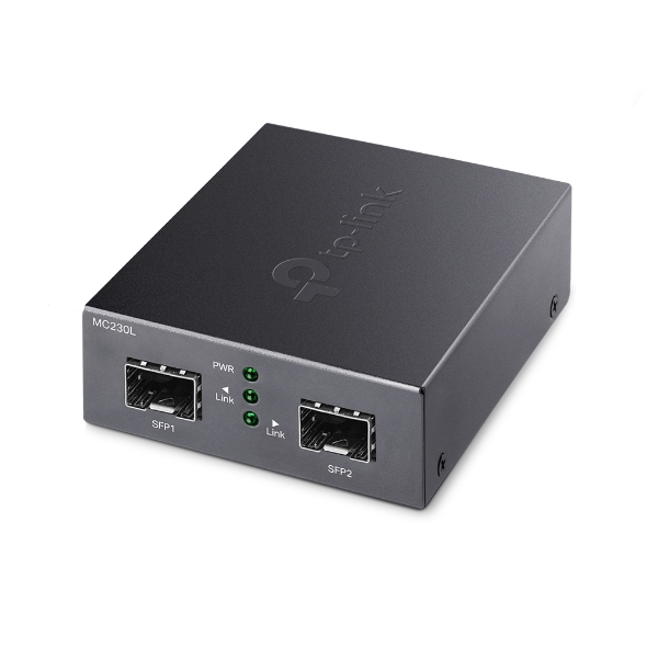TP-Link MC230L Gigabit SFP to SFP Fiber Media Converter